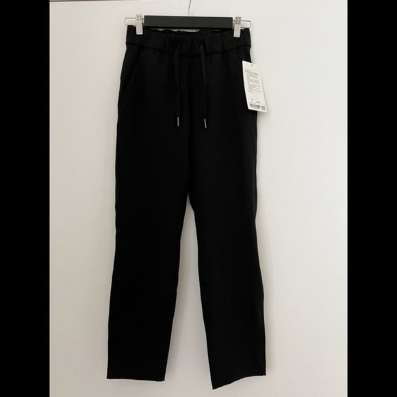 lululemon athletica Pants - Lululemon On The Fly Pant 7/8 Pant Black Size 2 NWT